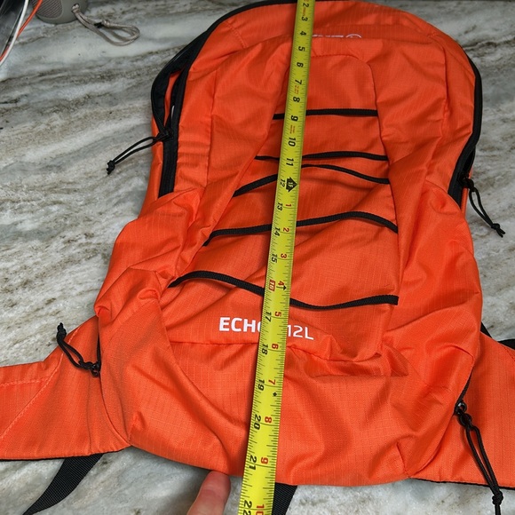 Klymit Echo 12L Orange Backpack NEW TAGS HYDRATION BACK PACK / WAIST PADDING - Picture 9 of 11